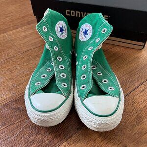 Chuck Taylor All star High Top Green Sneakers